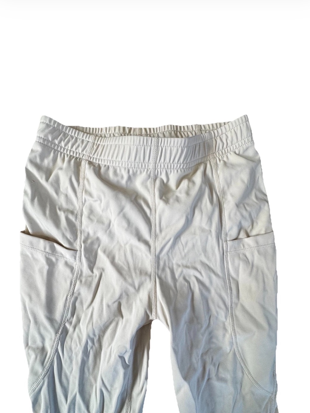 Baleaf Equestrian Riding Show Pants English Light Beige Size Youth Large Beeches - Picture 2 of 9